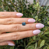 2.02 Ct. Greenish Blue Sapphire from Ceylon (Sri Lanka) Life Style