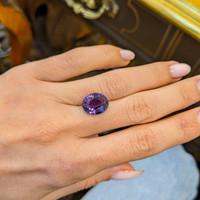 8.00 Ct. Purple Sapphire from Madagascar Life Style
