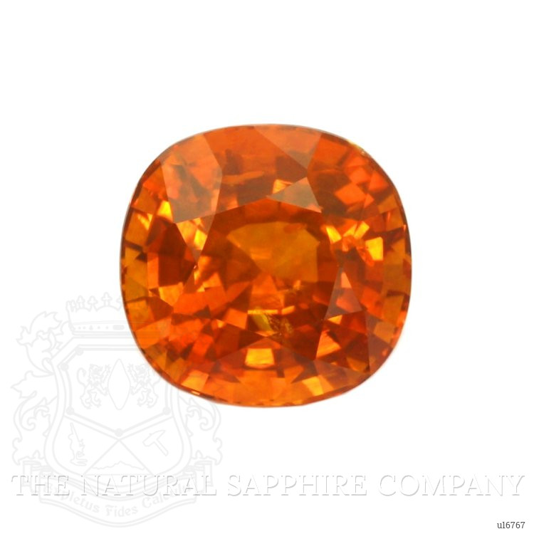 5.20 Ct. Orange Sapphire from Ceylon (Sri Lanka)