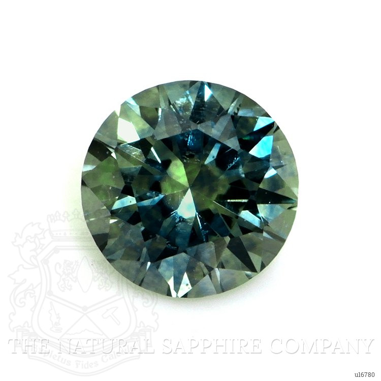 0.69 Ct. Bluish Green Sapphire from Montana