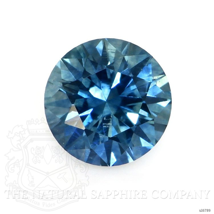 0.78 Ct. Greenish Blue Sapphire from Montana