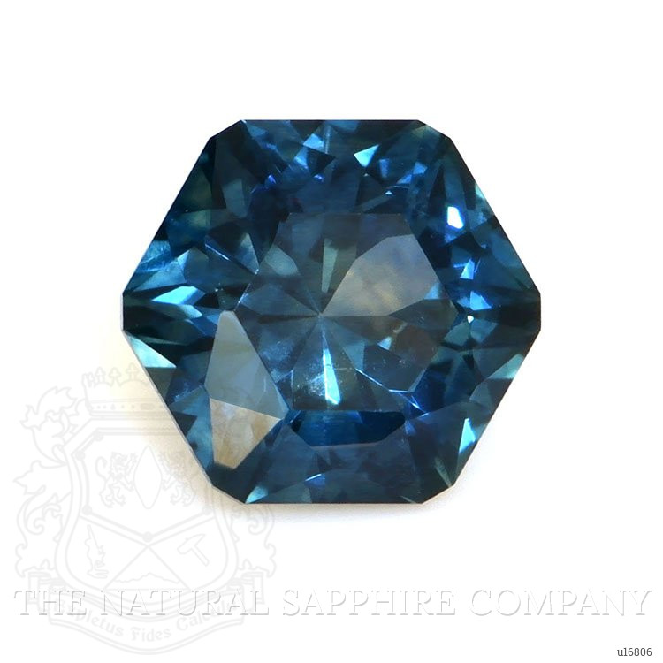 1.13 Ct. Greenish Blue Sapphire from Montana