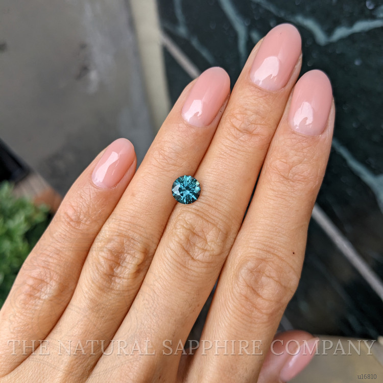 1.47 Ct. Bluish Green Sapphire from Montana