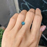 1.47 Ct. Bluish Green Sapphire from Montana Life Style