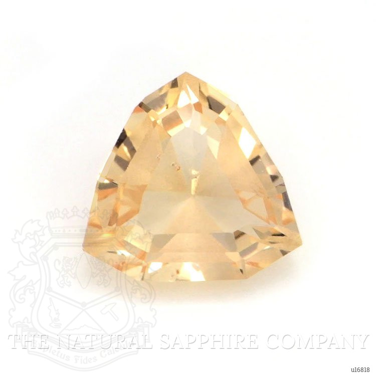 0.68 Ct. Peach Sapphire from Ceylon (Sri Lanka)