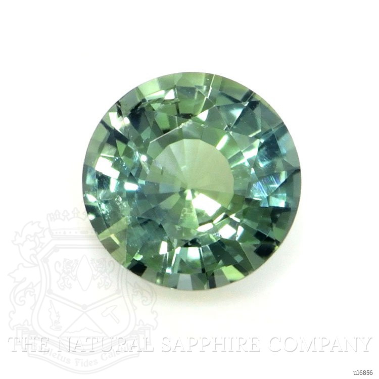 0.58 Ct. Green Sapphire from Ceylon (Sri Lanka)