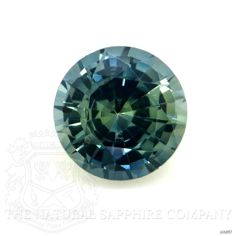 0.61 Ct. Bluish Green Sapphire from Ceylon (Sri Lanka)
