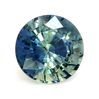 0.68 Ct. Bluish Green Sapphire from Ceylon (Sri Lanka) Video