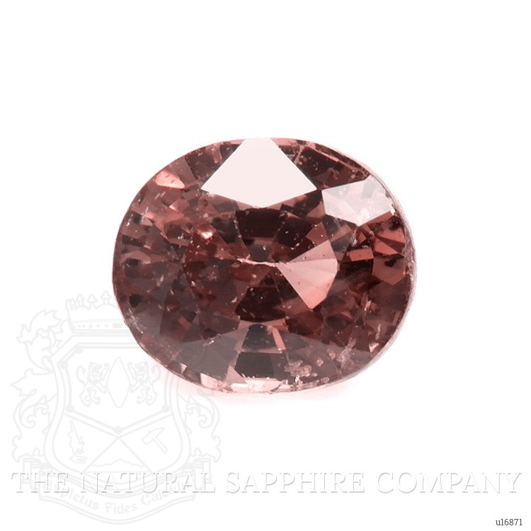 1.57 Ct. Reddish Pink Sapphire from Ceylon (Sri Lanka)