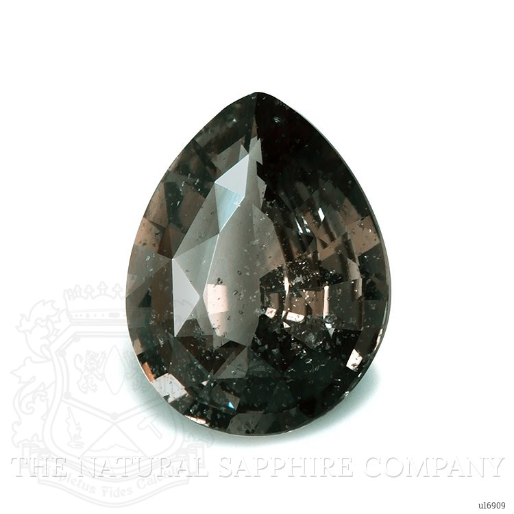 2.65 Ct. Greenish Brown Sapphire from Ceylon (Sri Lanka)