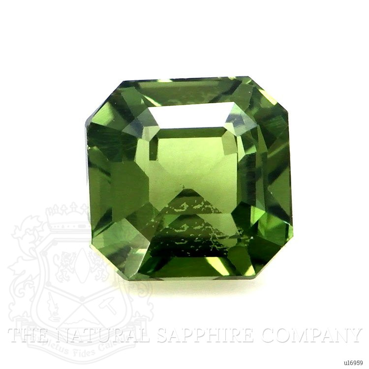1.32 Ct. Green Sapphire from Ceylon (Sri Lanka)
