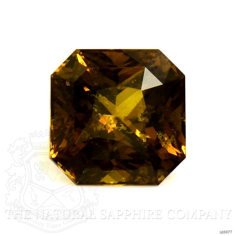 2.51 Ct. Orangish Brown Sapphire from Ceylon (Sri Lanka)