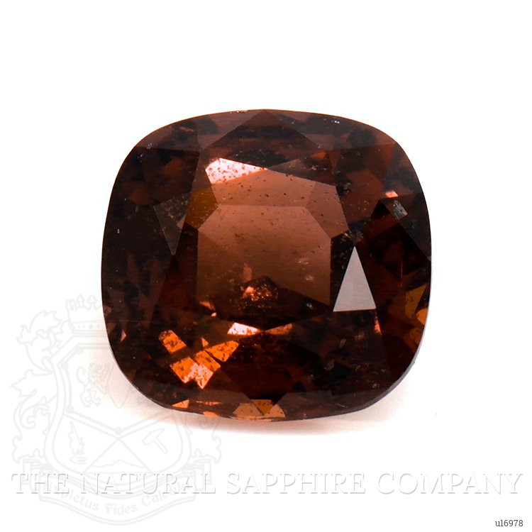 2.69 Ct. Orangish Brown Sapphire from Ceylon (Sri Lanka)
