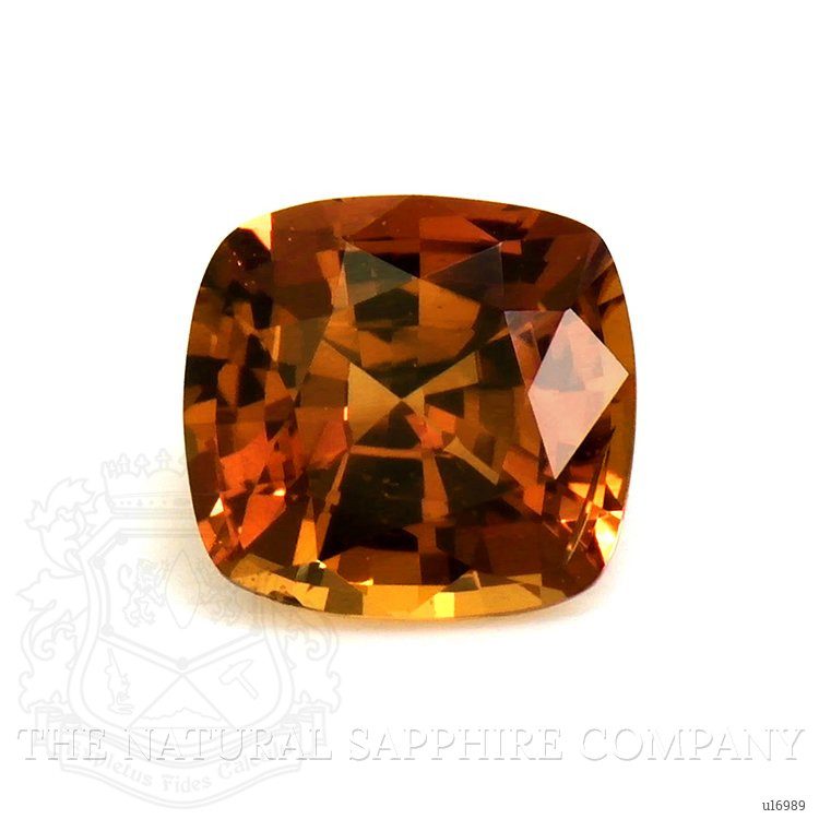 1.26 Ct. Orange Sapphire from Ceylon (Sri Lanka)