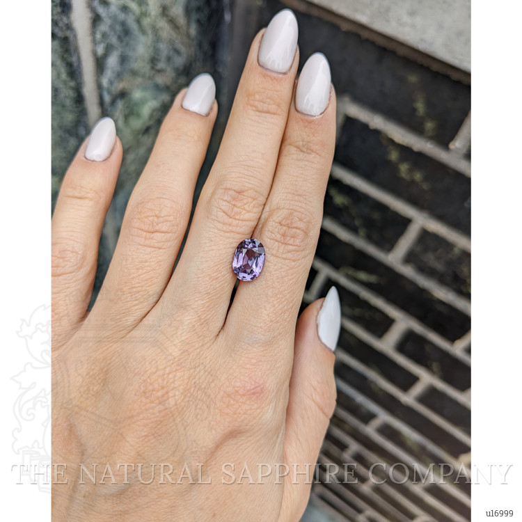 3.17 Ct. Purple Sapphire from Ceylon (Sri Lanka)