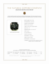 1.37 Ct. Color Change Sapphire from Ceylon (Sri Lanka) Scan Report