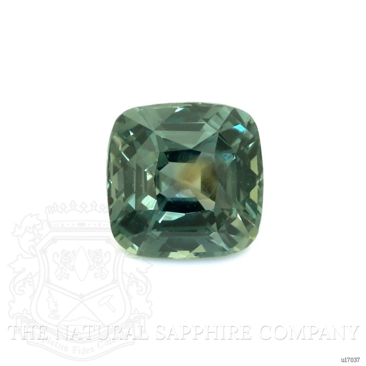 3.38 Ct. Bluish Green Sapphire from Ceylon (Sri Lanka)