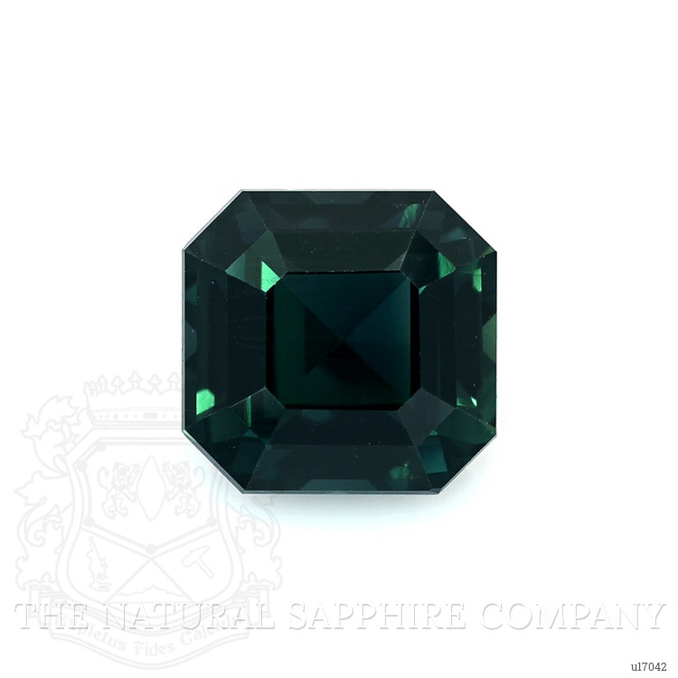 2.11 Ct. Bluish Green Sapphire from Ceylon (Sri Lanka)