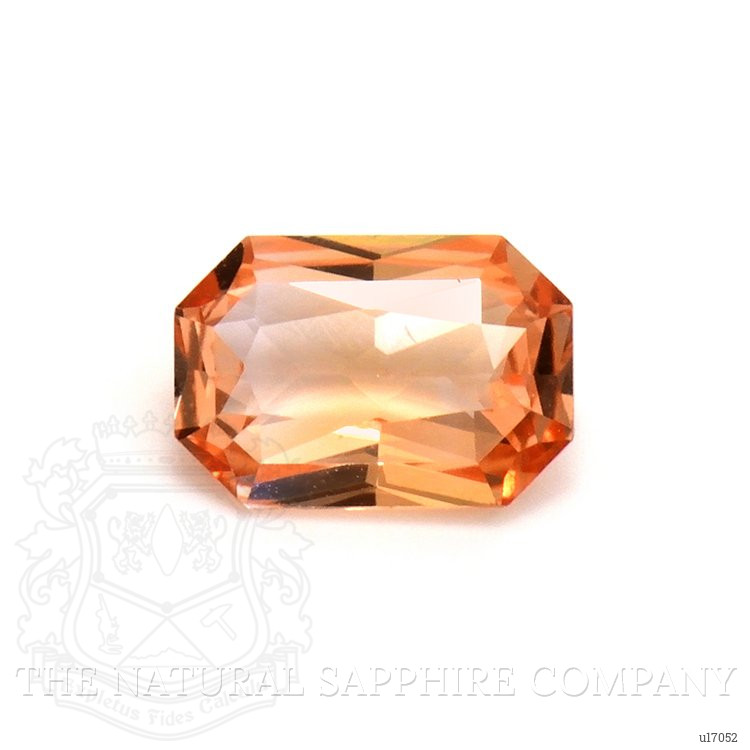 0.64 Ct. Peach Sapphire from Ceylon (Sri Lanka)