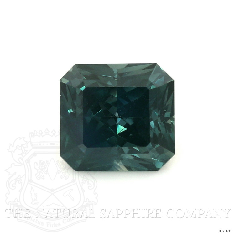 3.30 Ct. Greenish Blue Sapphire from Ceylon (Sri Lanka)