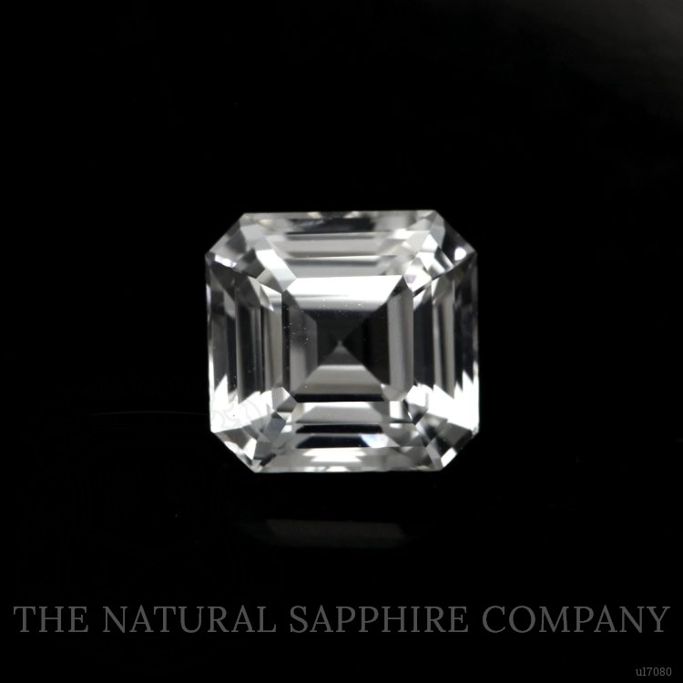 2.07 Ct. White Sapphire from Ceylon (Sri Lanka)