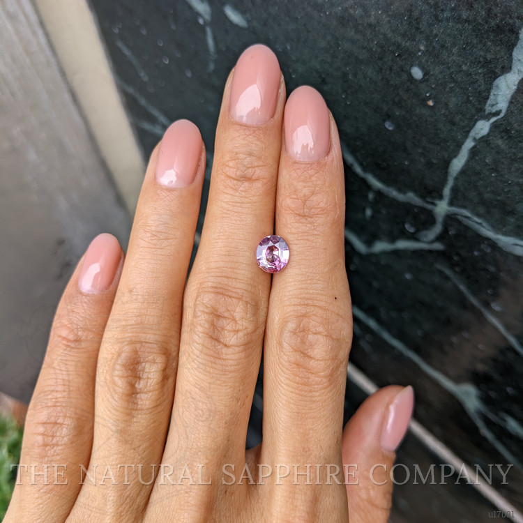 1.21 Ct. Pinkish Purple Sapphire from Ceylon (Sri Lanka)