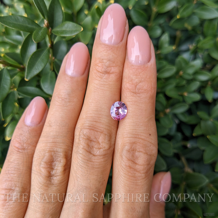 1.21 Ct. Pinkish Purple Sapphire from Ceylon (Sri Lanka)