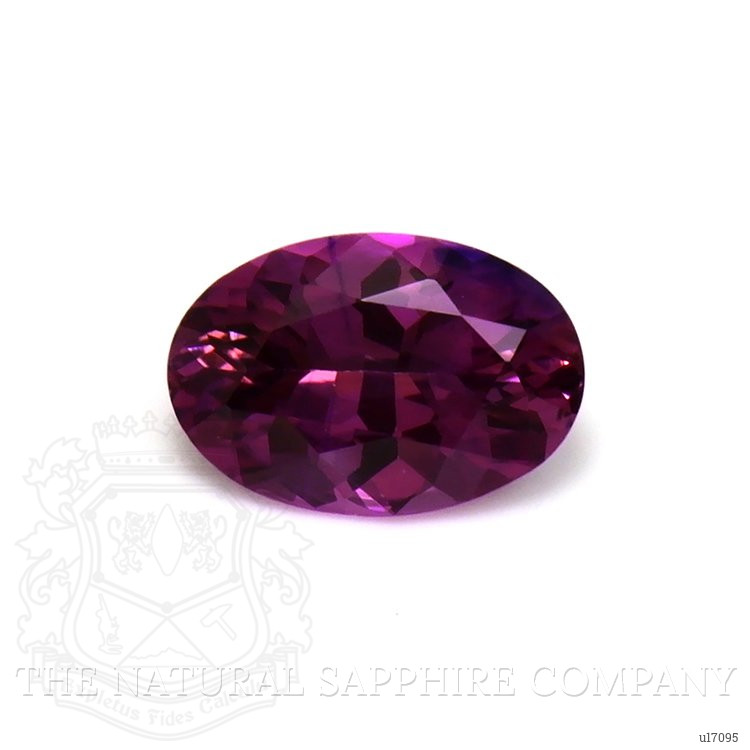 0.49 Ct. Purple Sapphire from Ceylon (Sri Lanka)