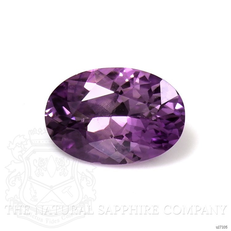 0.65 Ct. Purple Sapphire from Ceylon (Sri Lanka)