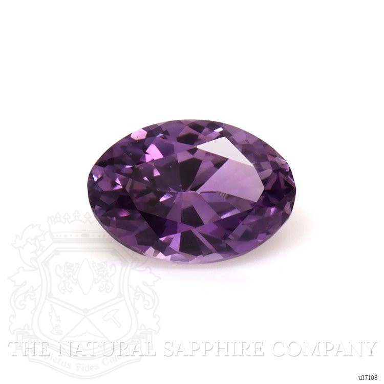 0.72 Ct. Purple Sapphire from Ceylon (Sri Lanka)