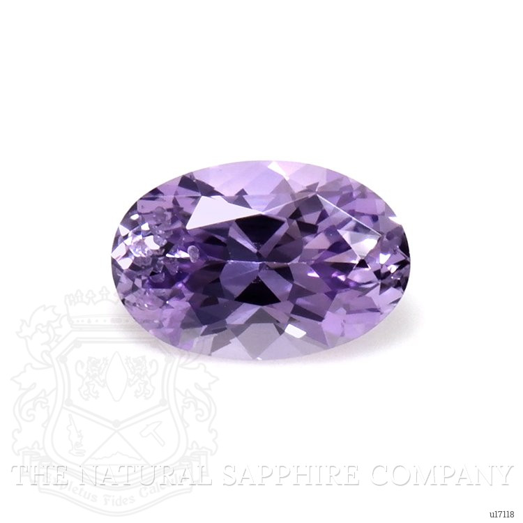 0.55 Ct. Violet Sapphire from Ceylon (Sri Lanka)