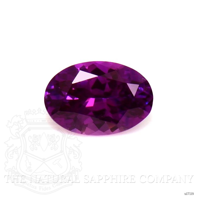 0.56 Ct. Purple Sapphire from Ceylon (Sri Lanka)