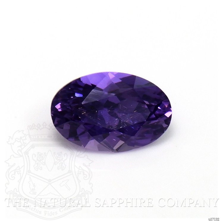 0.53 Ct. Purple Sapphire from Ceylon (Sri Lanka)