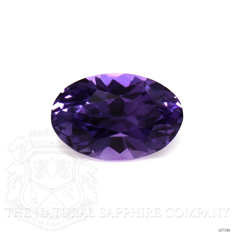0.61 Ct. Purple Sapphire from Ceylon (Sri Lanka)