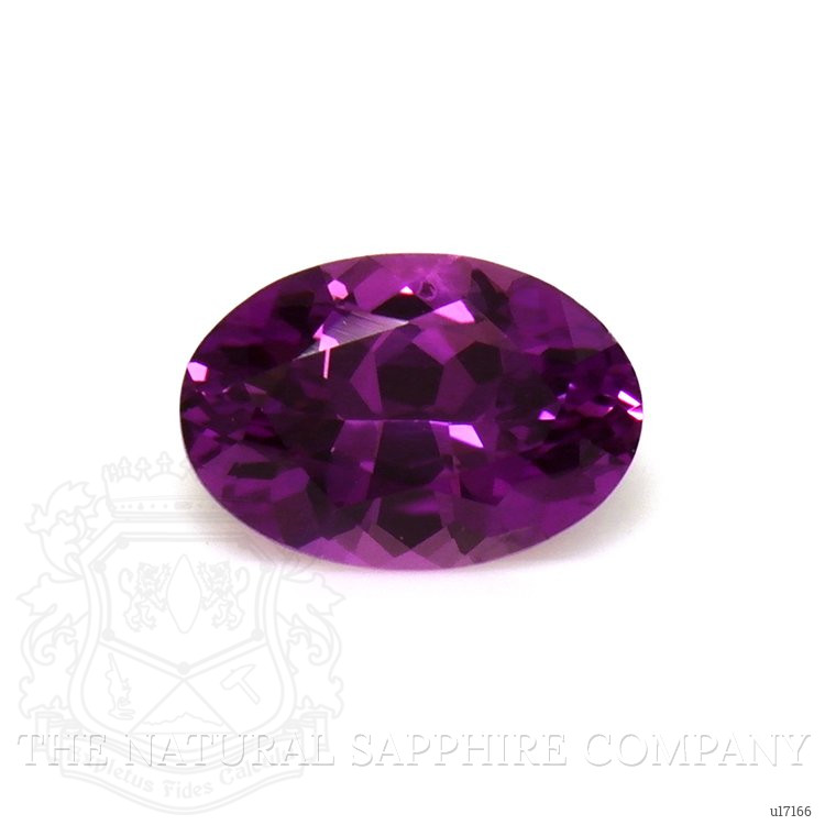 0.68 Ct. Purple Sapphire from Ceylon (Sri Lanka)