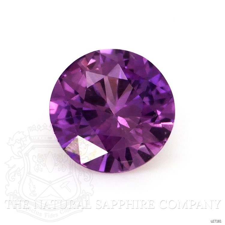 0.56 Ct. Purple Sapphire from Ceylon (Sri Lanka)