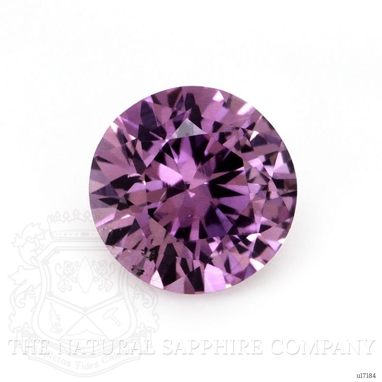 0.58 Ct. Purplish Pink Sapphire from Ceylon (Sri Lanka)