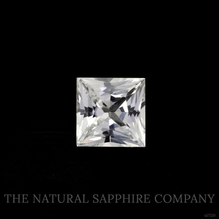 0.76 Ct. White Sapphire from Ceylon (Sri Lanka)