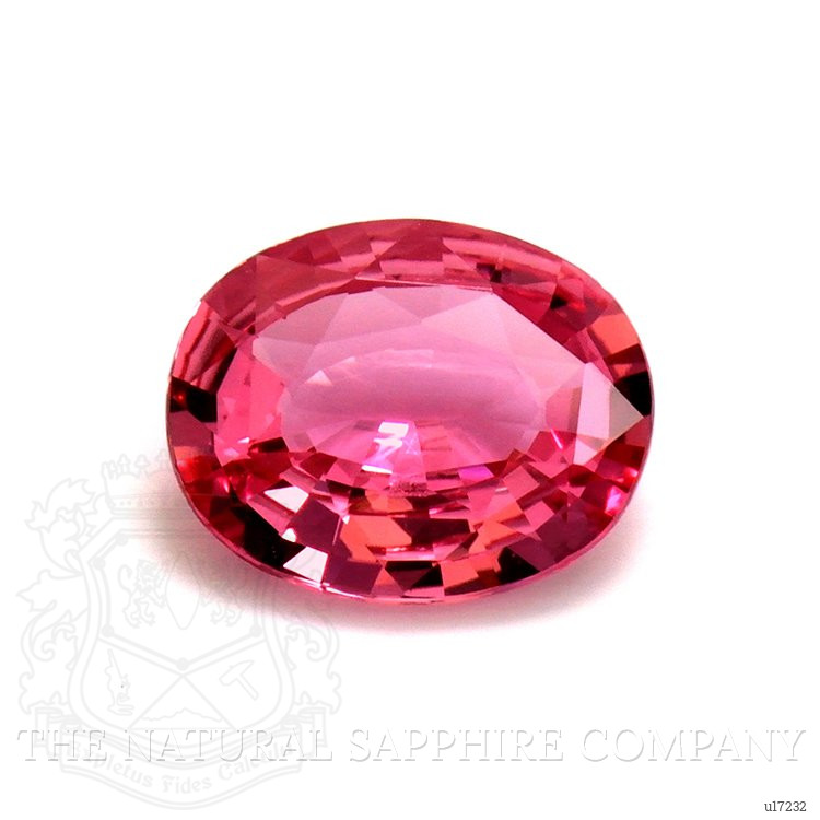 1.09 Ct. Reddish Pink Sapphire from Ceylon (Sri Lanka)