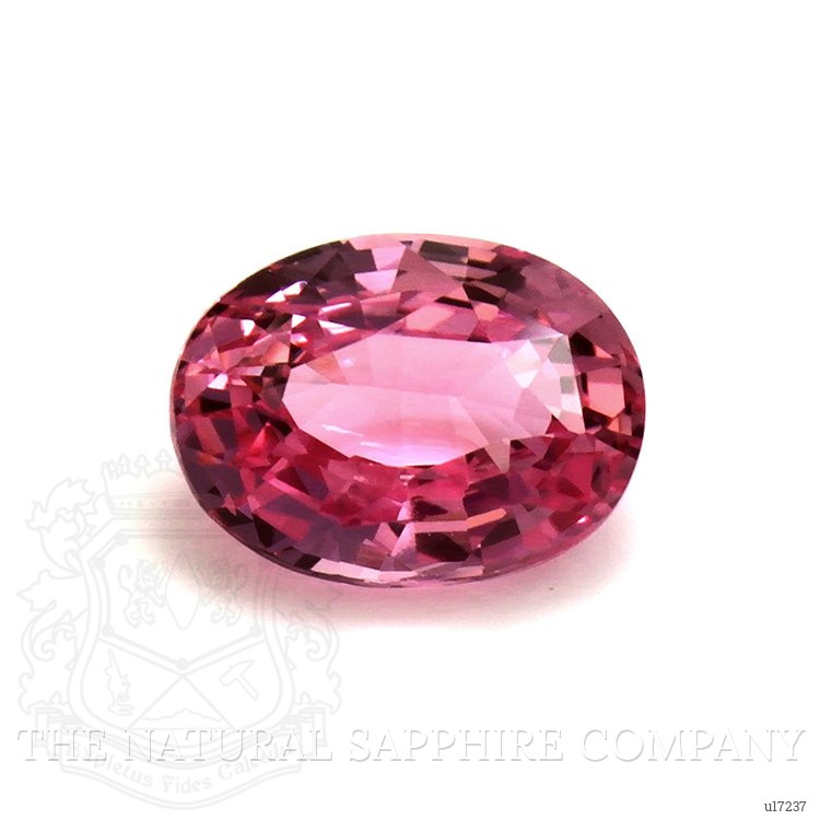1.41 Ct. Reddish Pink Sapphire from Ceylon (Sri Lanka)