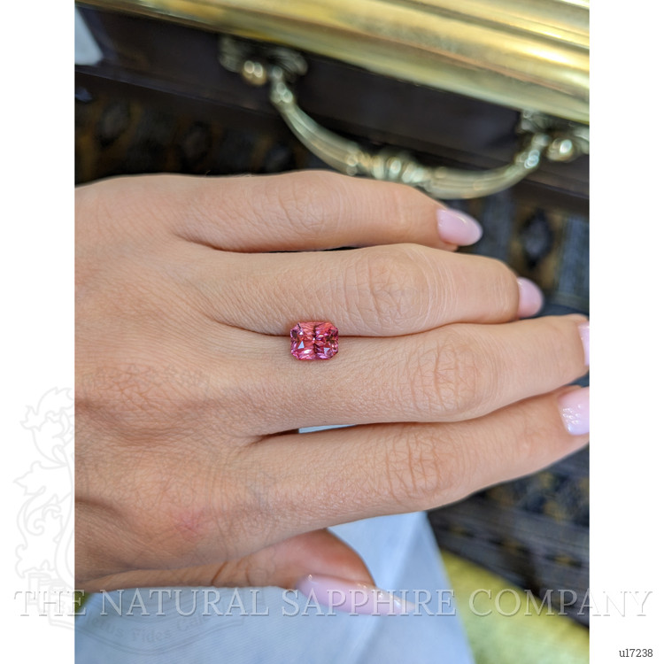 1.82 Ct. Reddish Pink Sapphire from Ceylon (Sri Lanka)