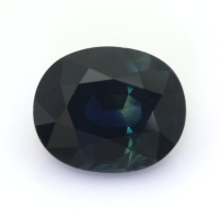 4.90 Ct. Greenish Blue Sapphire from Ceylon (Sri Lanka) Video