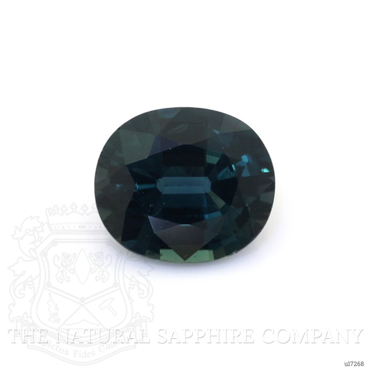 2.04 Ct. Greenish Blue Sapphire from Ceylon (Sri Lanka)