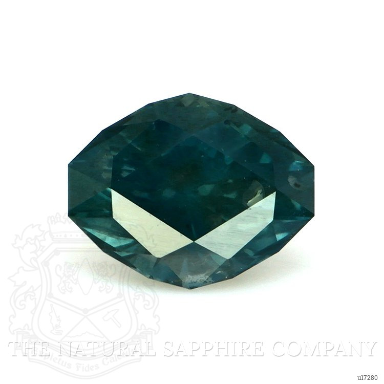 2.15 Ct. Bluish Green Sapphire from Montana