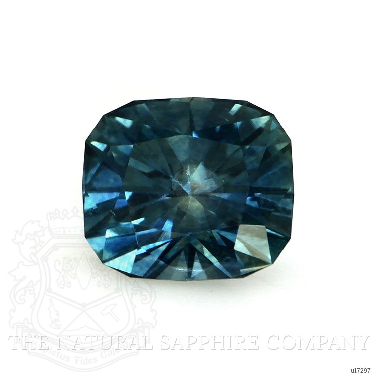 0.82 Ct. Greenish Blue Sapphire from Montana