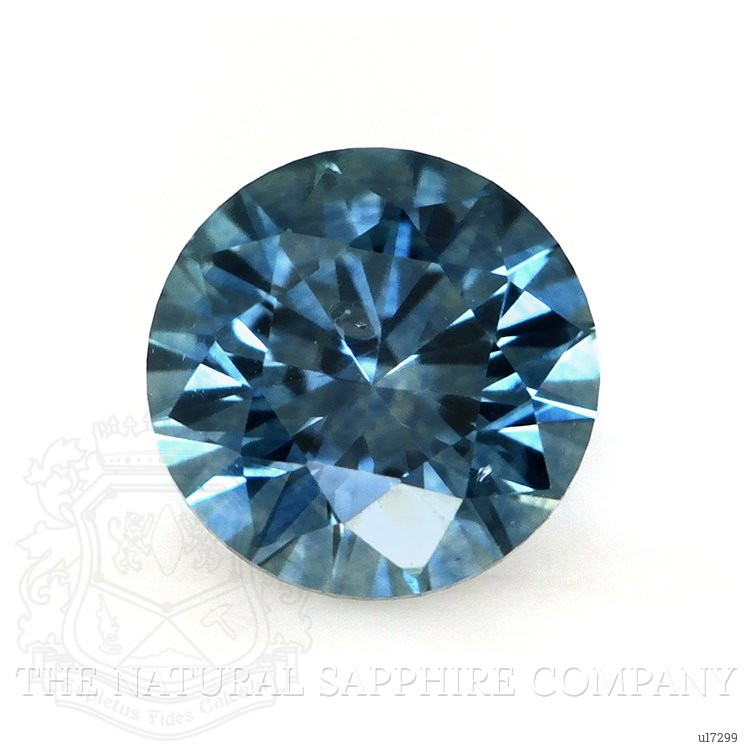 0.74 Ct. Greenish Blue Sapphire from Montana