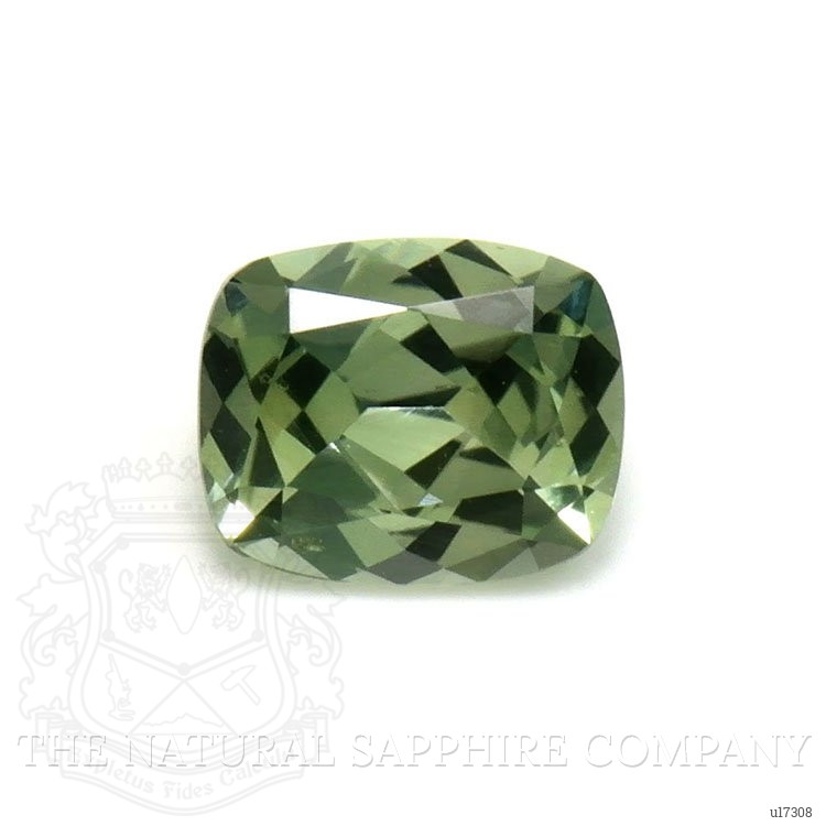 0.51 Ct. Green Sapphire from Montana