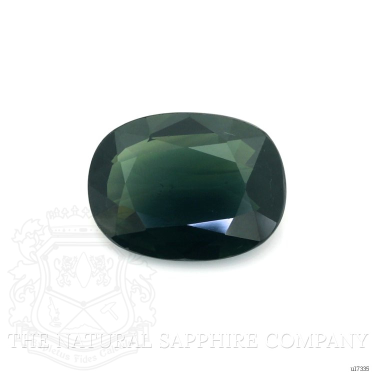 3.55 Ct. Green Sapphire from Ceylon (Sri Lanka)