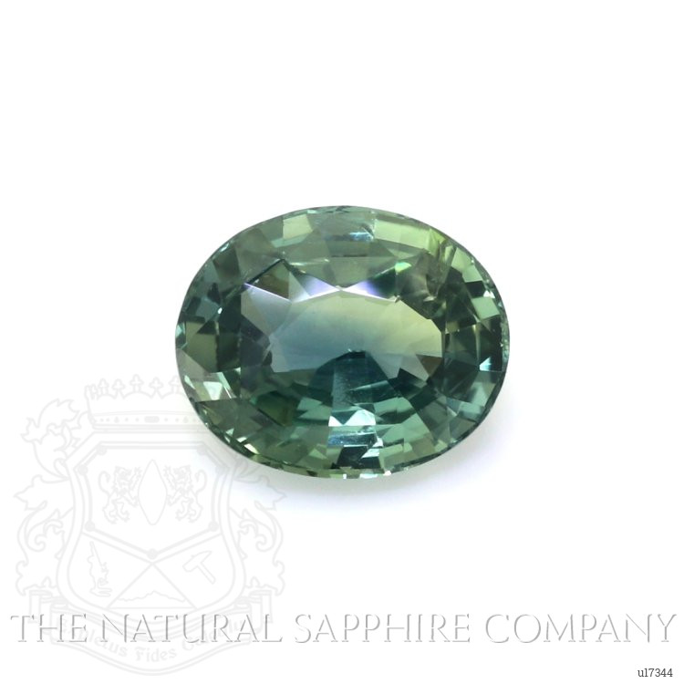 2.01 Ct. Bluish Green Sapphire from Madagascar
