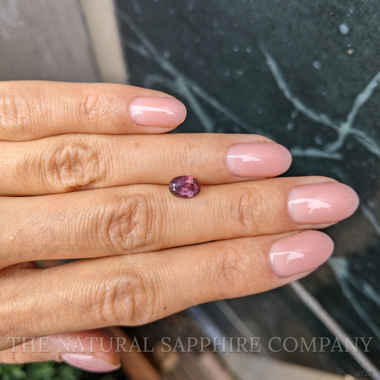 1.17 Ct. Reddish Pink Sapphire from Montana